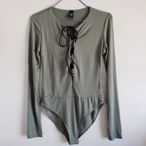 Windsor- Olive Bodysuit